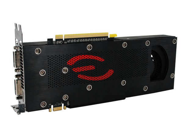 EVGA e-GeForce GTX 295 w/ EVGA Backplate